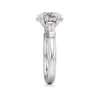 Christal Radiant Three Stone Tapered Baguette