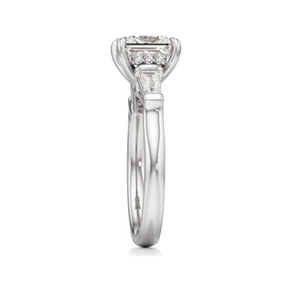 Christal Radiant Three Stone Tapered Baguette