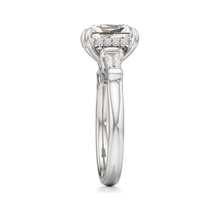 Christal Radiant Three Stone Tapered Baguette