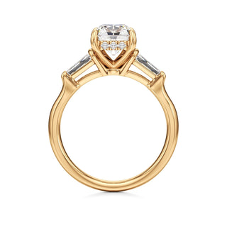 Christal Radiant Three Stone Tapered Baguette