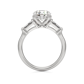 Christal Radiant Three Stone Tapered Baguette
