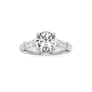 Christal Radiant Three Stone Tapered Baguette