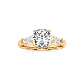 Christal Radiant Three Stone Tapered Baguette