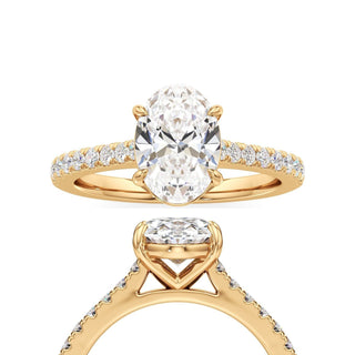 Christina Pear Diamond Band