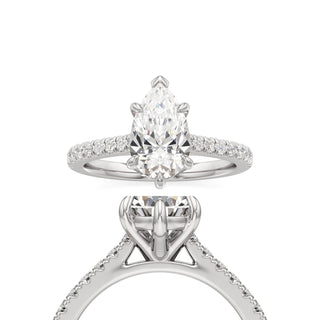 Christina Pear Diamond Band