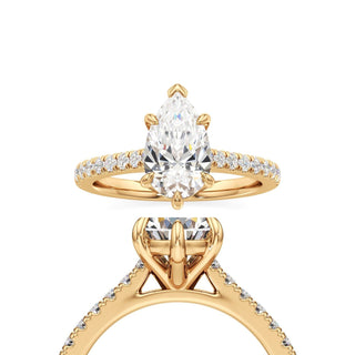 Christina Pear Diamond Band
