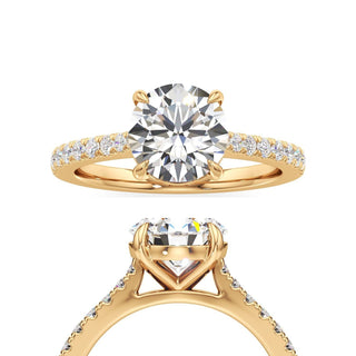 Christina Round Diamond Band