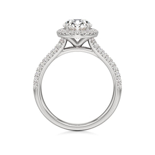 Clio Marquise Halo with Split Diamond Band