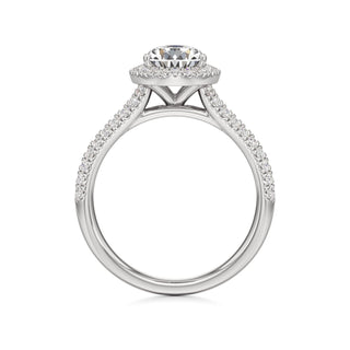 Clio Marquise Halo with Split Diamond Band