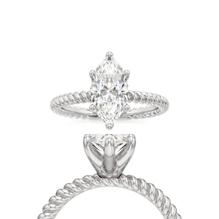 Corinne Marquise Rope Twist Band