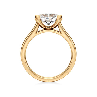 Cyra Emerald Half Bezel Wide Band