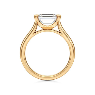 Cyra Emerald Half Bezel Wide Band