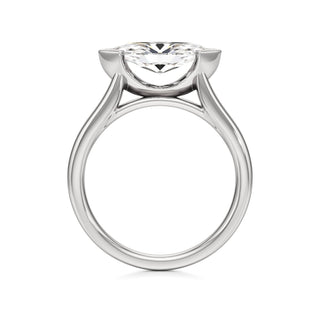Cyra Emerald Half Bezel Wide Band
