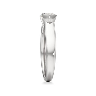 Cyra Emerald Half Bezel Wide Band