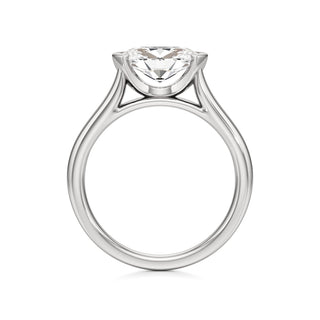 Cyra Emerald Half Bezel Wide Band