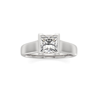 Cyra Emerald Half Bezel Wide Band