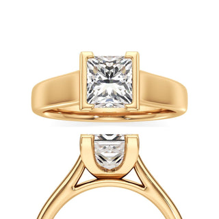 Cyra Princess Half Bezel Wide Band