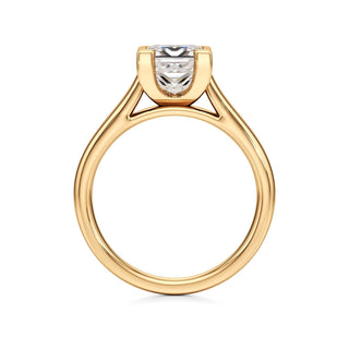 Cyra Emerald Half Bezel Wide Band