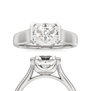 Cyra Radiant Half Bezel Wide Band