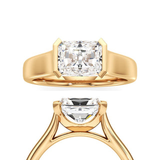 Cyra Radiant Half Bezel Wide Band