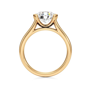 Cyra Emerald Half Bezel Wide Band