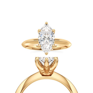 Delphina Oval Classic Solitaire