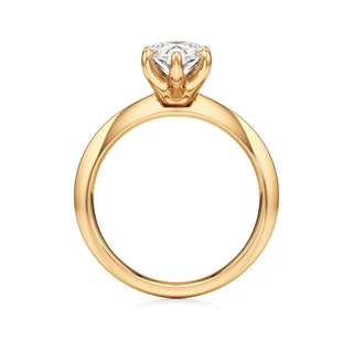 Delphina Oval Classic Solitaire