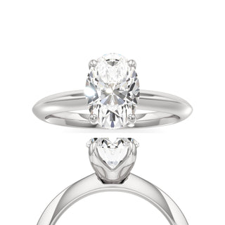 Delphina Oval Classic Solitaire