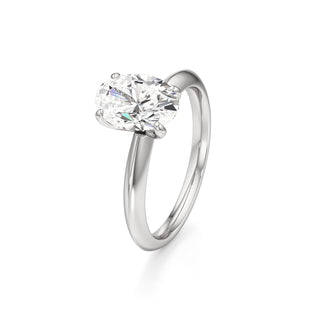 Delphina Oval Classic Solitaire