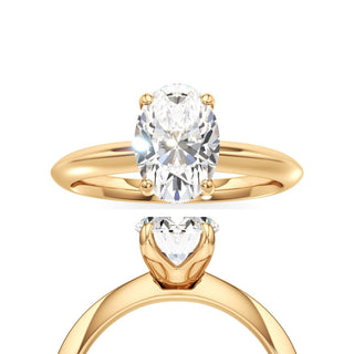Delphina Oval Classic Solitaire