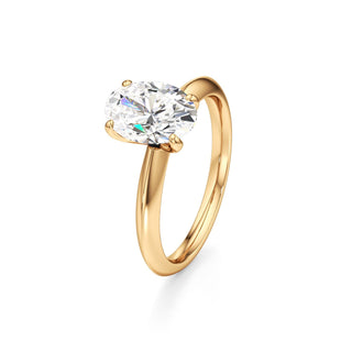 Delphina Oval Classic Solitaire
