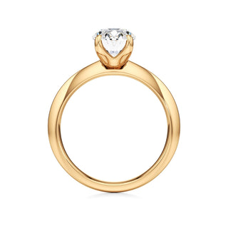 Delphina Oval Classic Solitaire