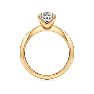 Delphina Oval Classic Solitaire