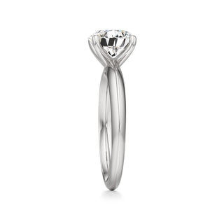 Delphina Oval Classic Solitaire