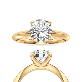 Delphina Oval Classic Solitaire