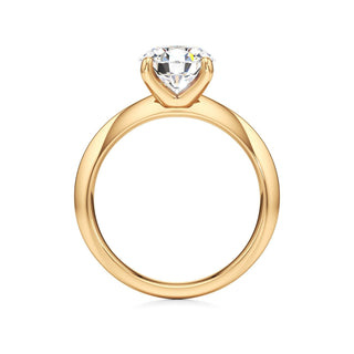 Delphina Oval Classic Solitaire