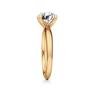 Delphina Oval Classic Solitaire