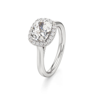 Elira Marquise Halo Plain Band