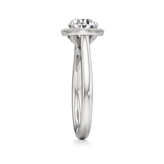 Elira Marquise Halo Plain Band