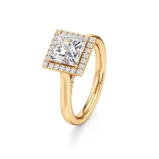 Elira Marquise Halo Plain Band