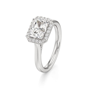 Elira Marquise Halo Plain Band