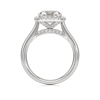 Elira Marquise Halo Plain Band