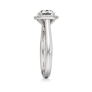 Elira Marquise Halo Plain Band