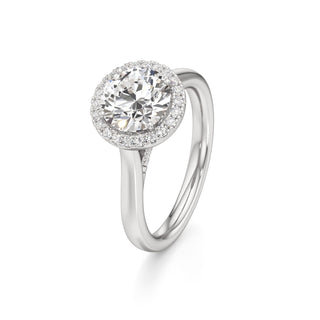 Elira Marquise Halo Plain Band