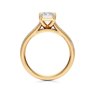Elysian Round Wide Multi-Row Pave