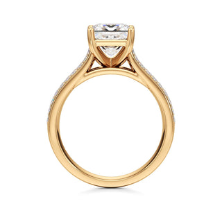 Elysian Round Wide Multi-Row Pave