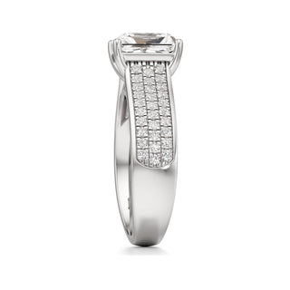 Elysian Round Wide Multi-Row Pave