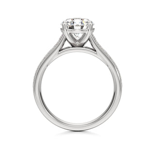 Elysian Round Wide Multi-Row Pave