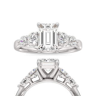 Galia Emerald Five Stone