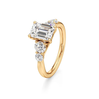 Galia Emerald Five Stone